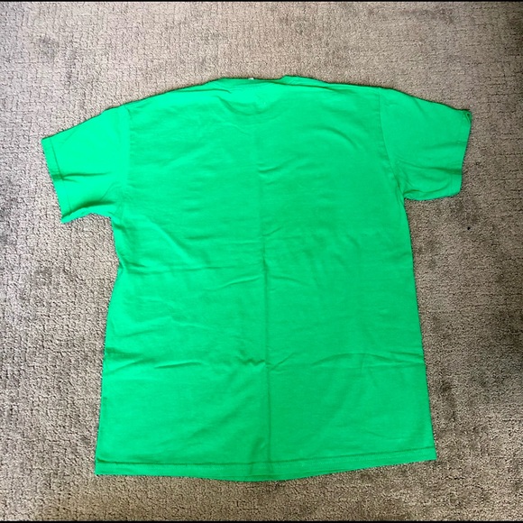 Green Good Health 100% Cotton Tee Size Medium - Picture 2 of 9